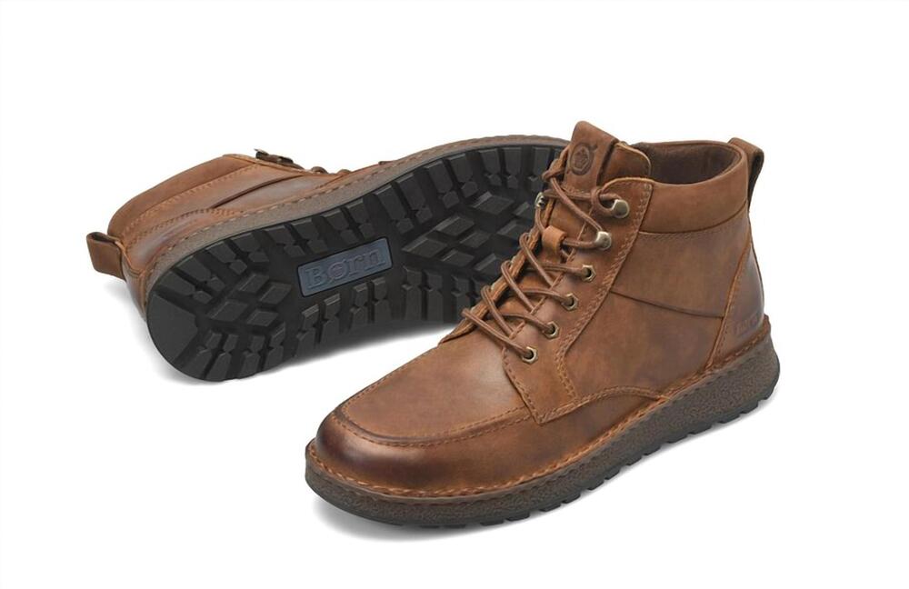 NEW BORN men's rex boot in tan